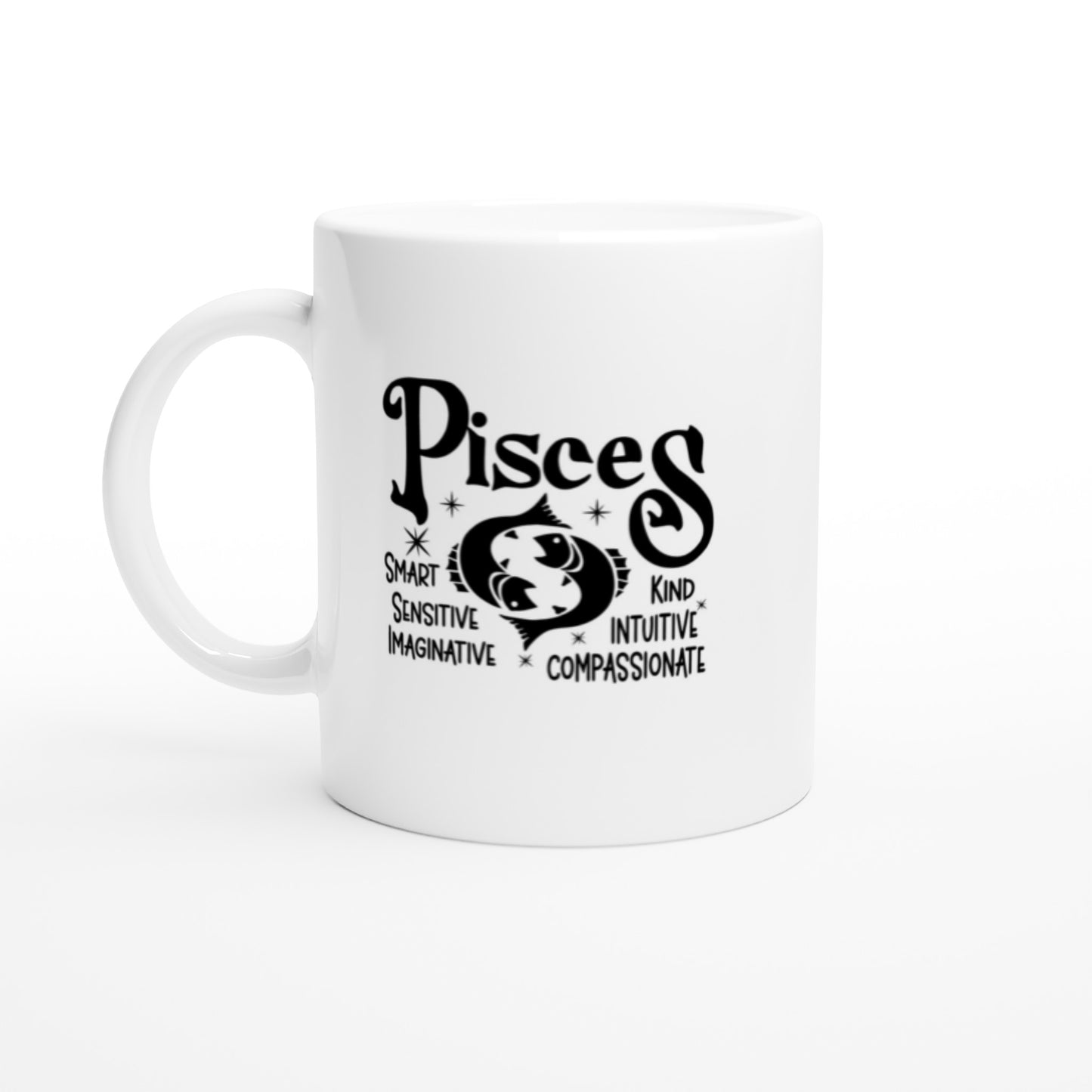 Pisces |  Zodiac Sign | 11oz White Ceramic Mug