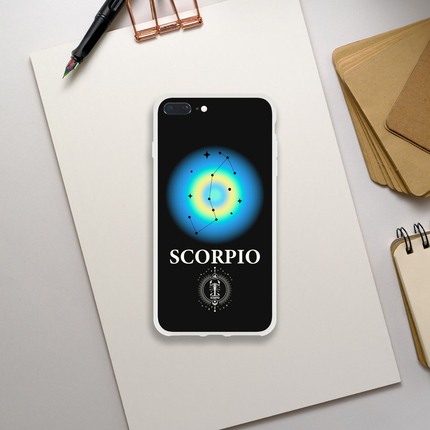 Scorpio |  Aura | Zodiac | Sun Sign | Flexi iPhone Cases