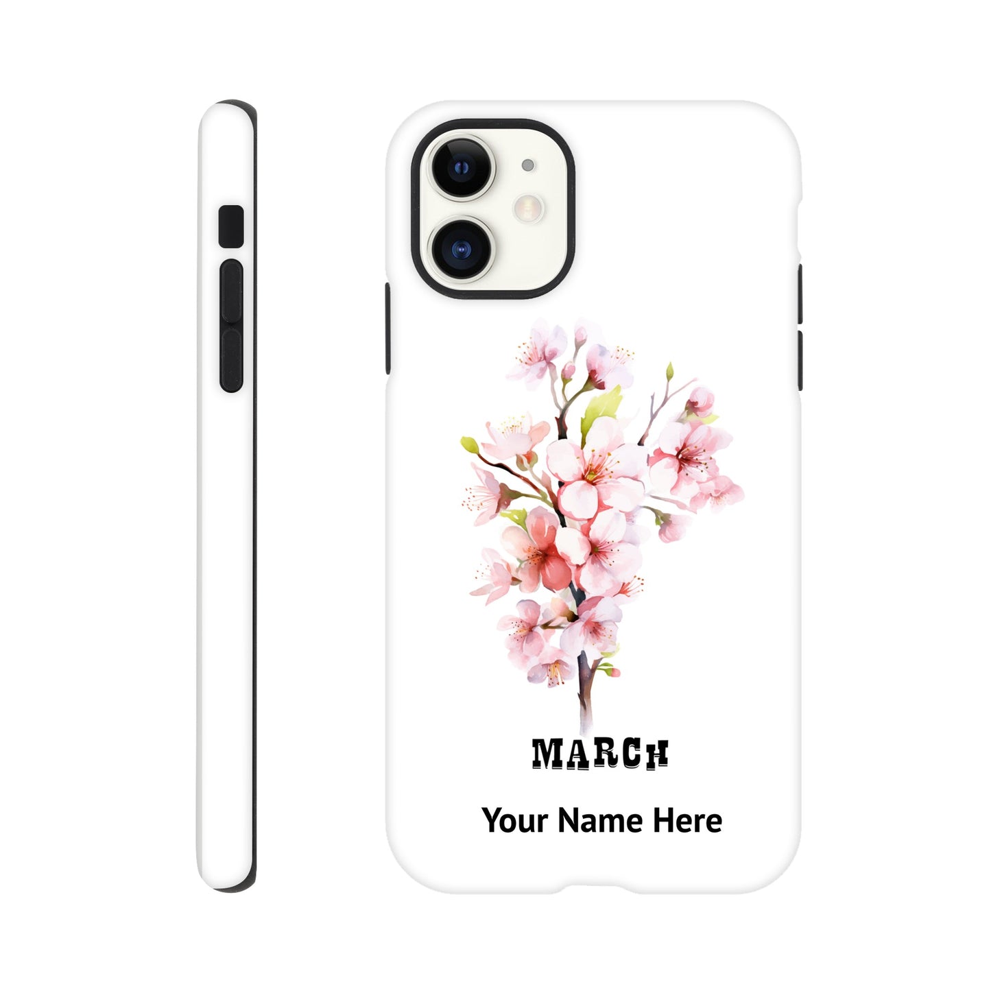 March, Birth Month Flower, Primrose | Tough Phone Case - iPhone