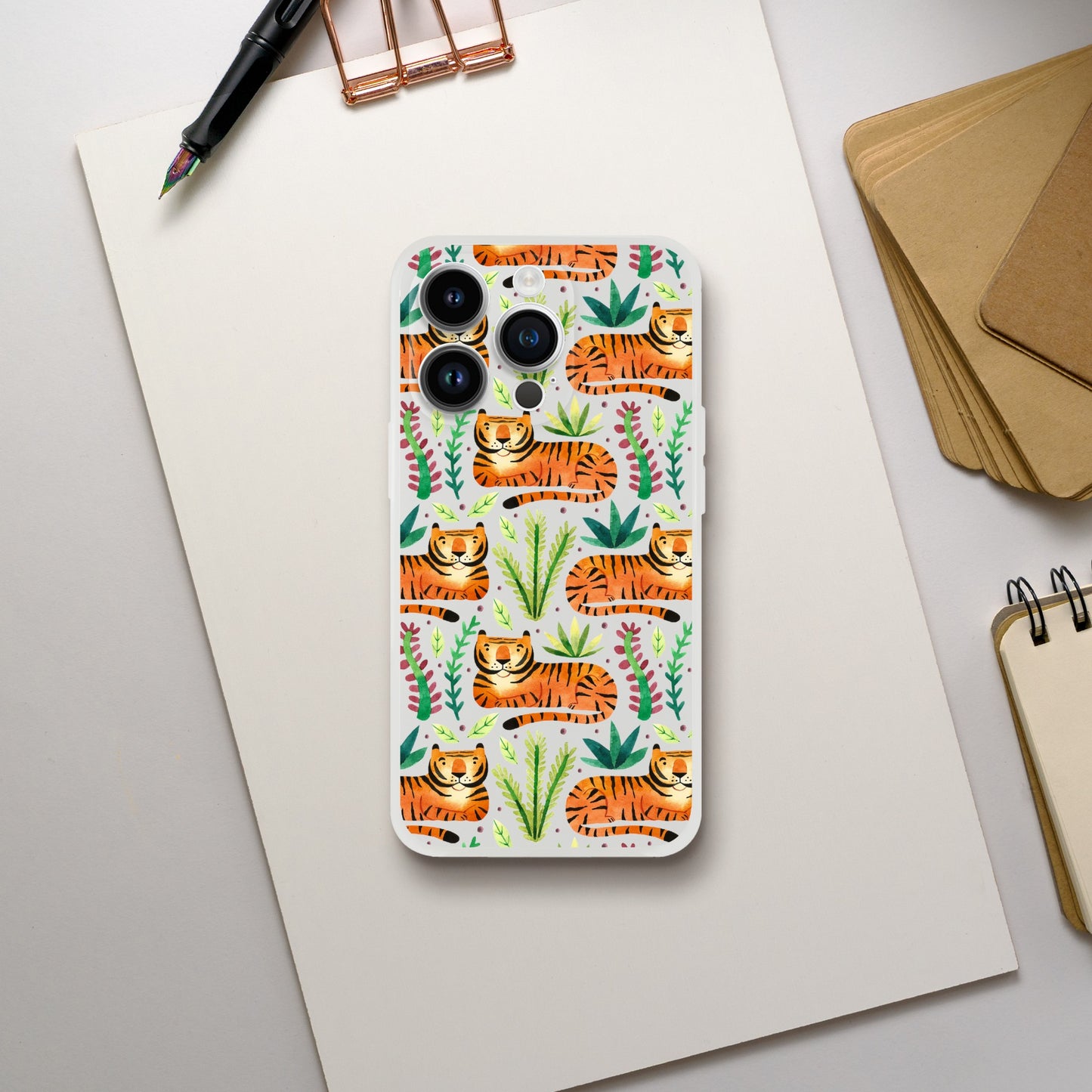 Tiger Tiger | Resting Tiger Face | Flexi Case iPhone