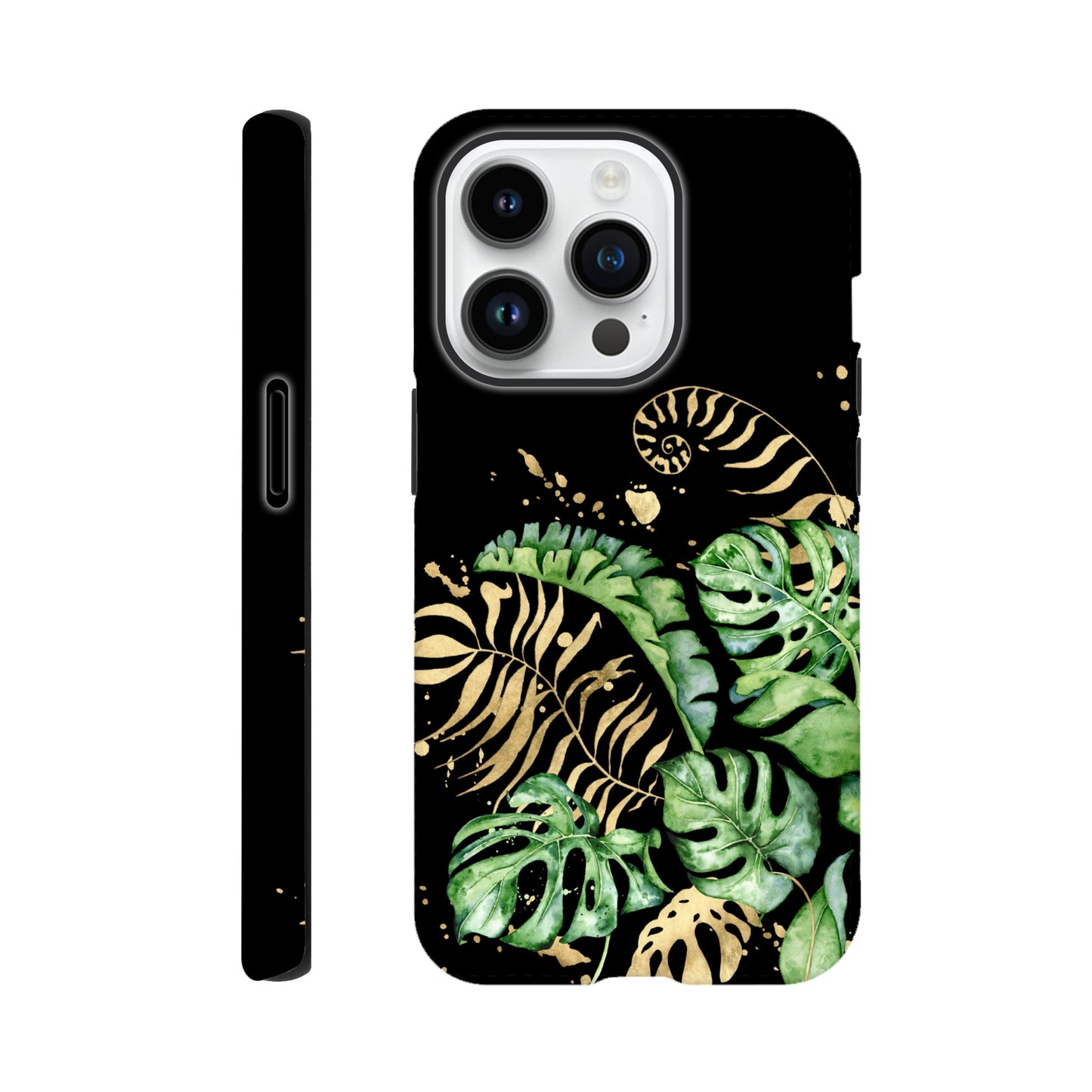 Golden Tropics| Floral | Tough Phone Case iPhone