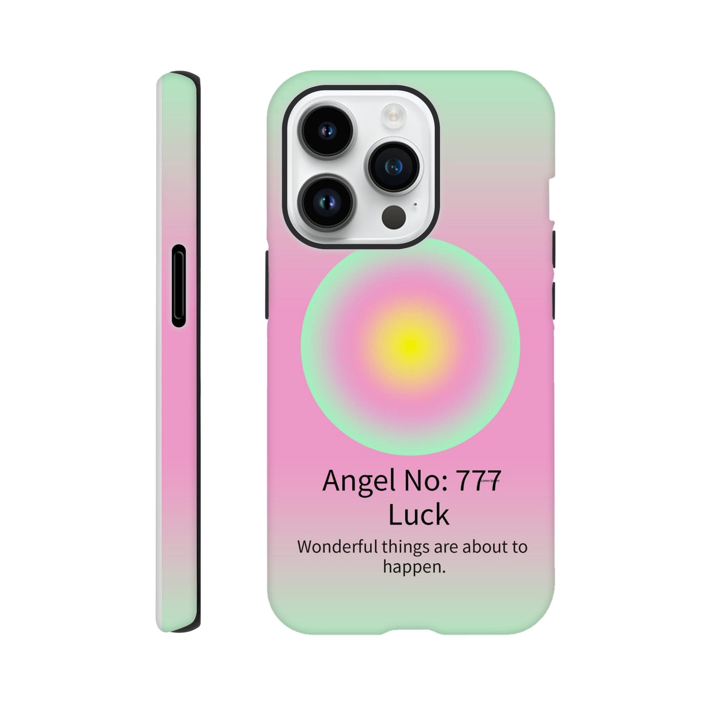 Angel Number 777 | Tough Phone Case - iPhone