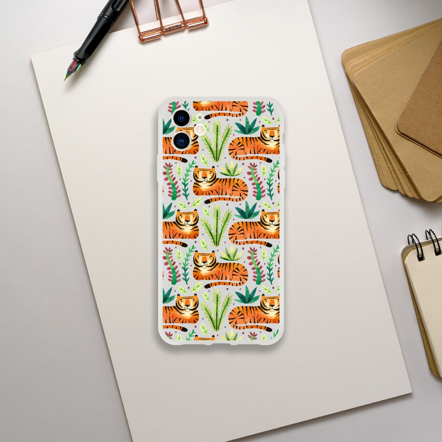 Tiger Tiger | Resting Tiger Face | Flexi Case iPhone