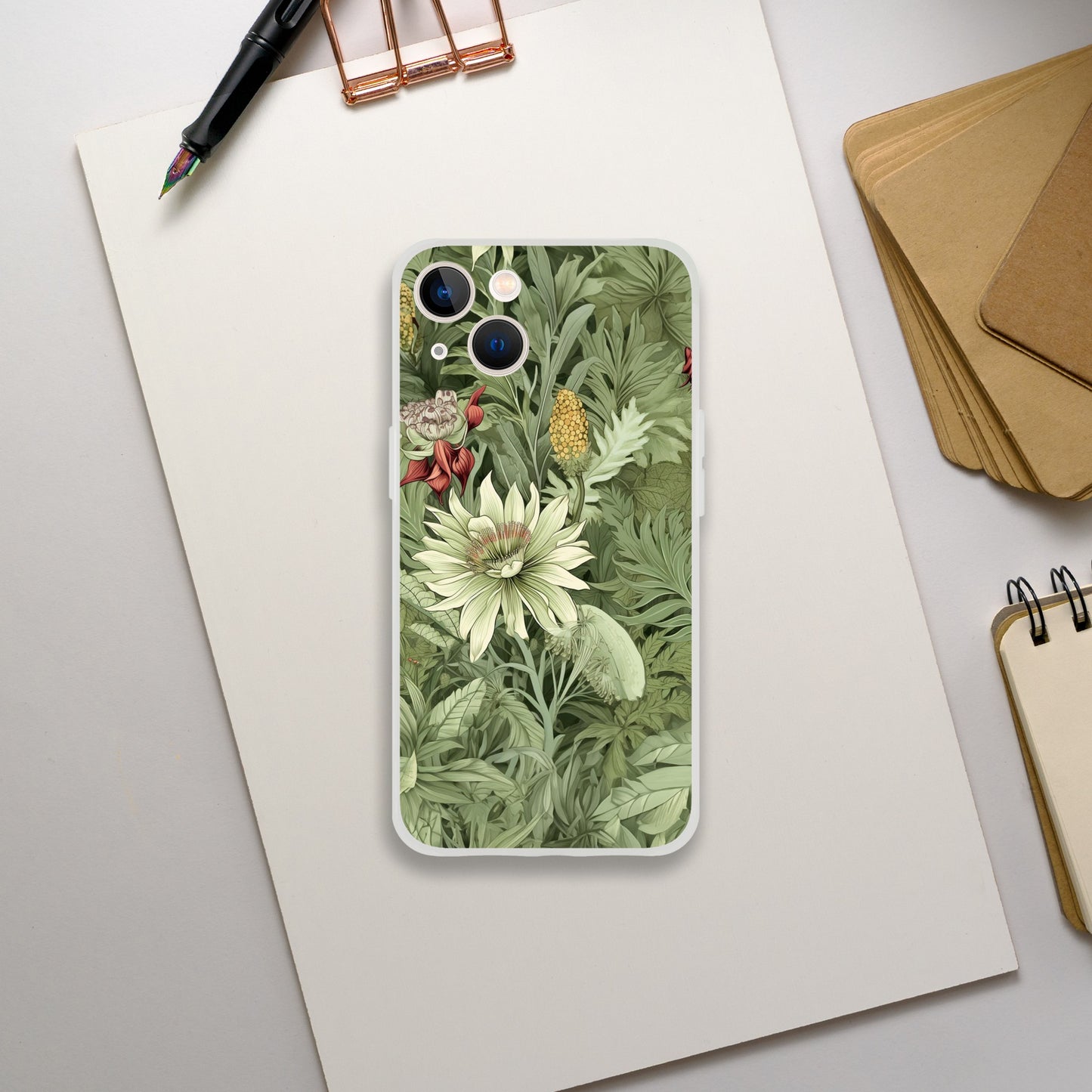 Jade | Floral | Phone Case iPhone