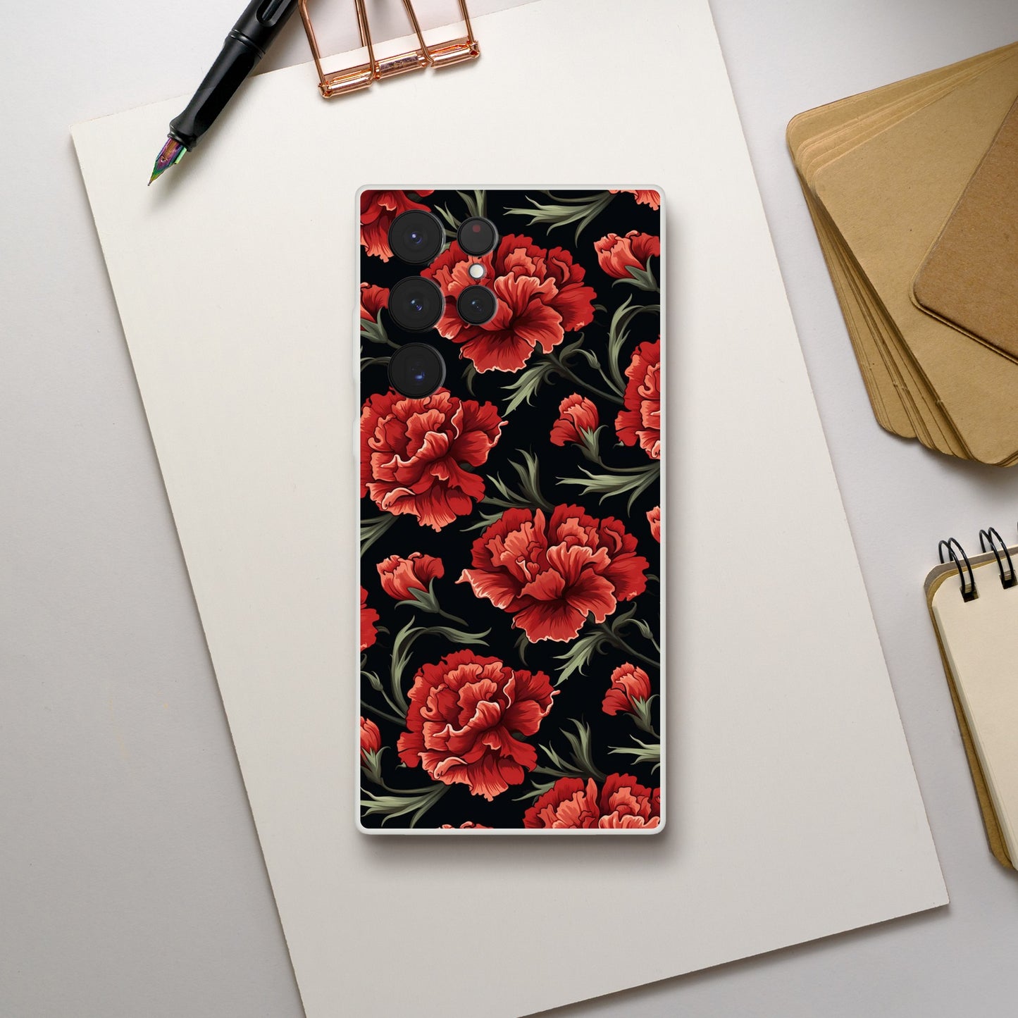 Chrysalis, Floral - Flexi Phone Case - Samsung Galaxy