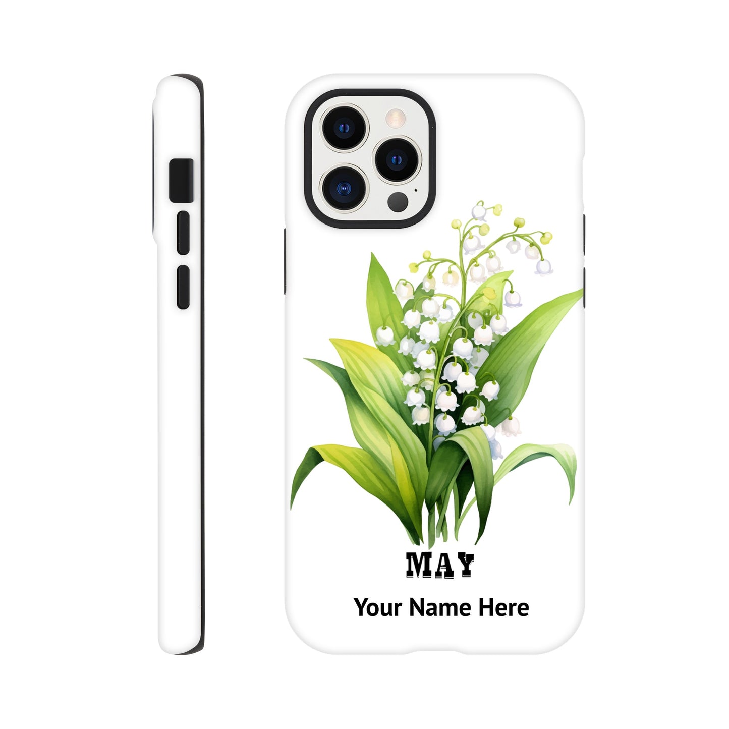 May, Birth Month Flower, Lilly Of Valley | Tough Phone Case  iPhone