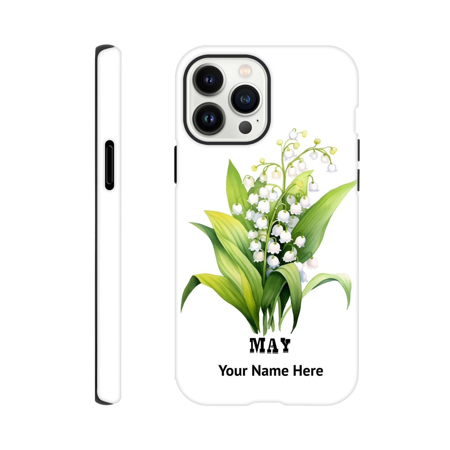 May, Birth Month Flower, Lilly Of Valley | Tough Phone Case  iPhone