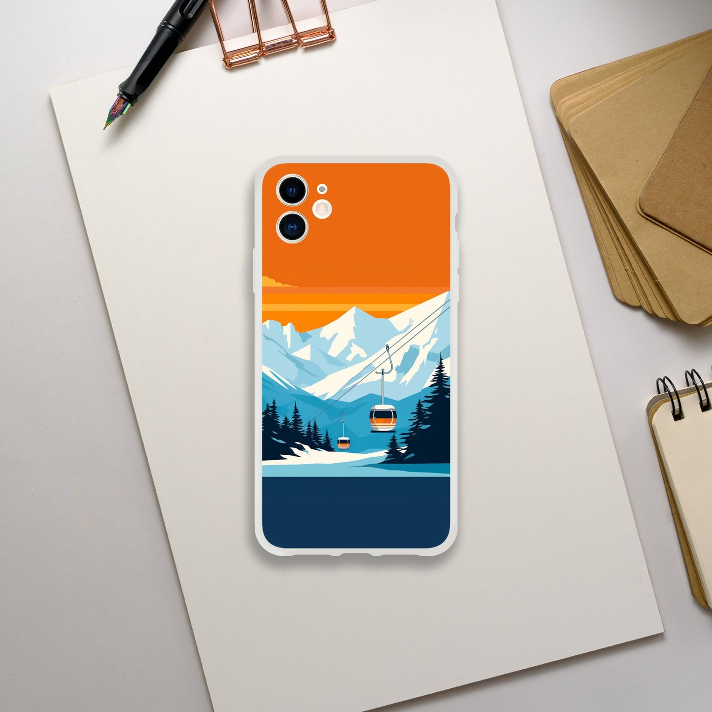 Colorado Ski Slopes | Flexi Phone Case - iPhone