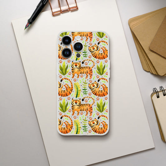 Tiger Tiger | Frolicking Fun | Flexi Case iPhone