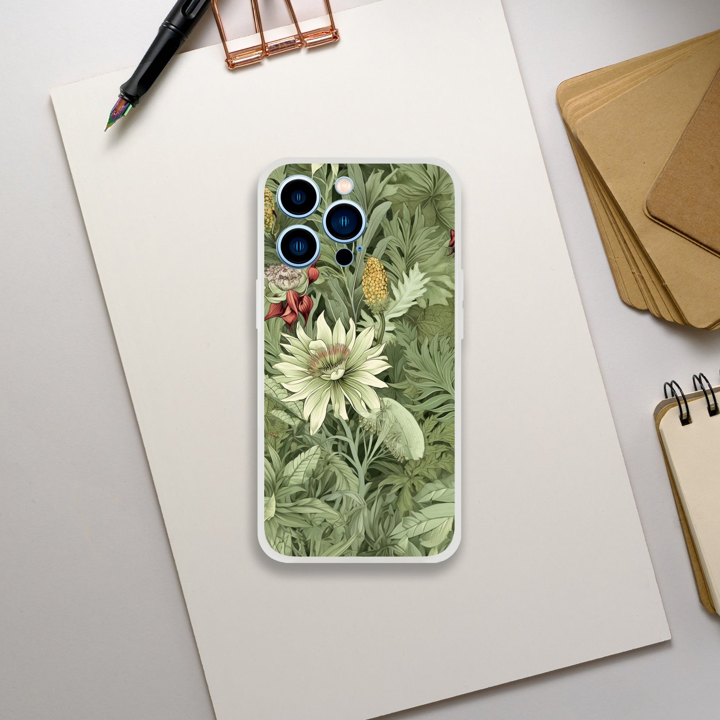 Jade | Floral | Phone Case iPhone