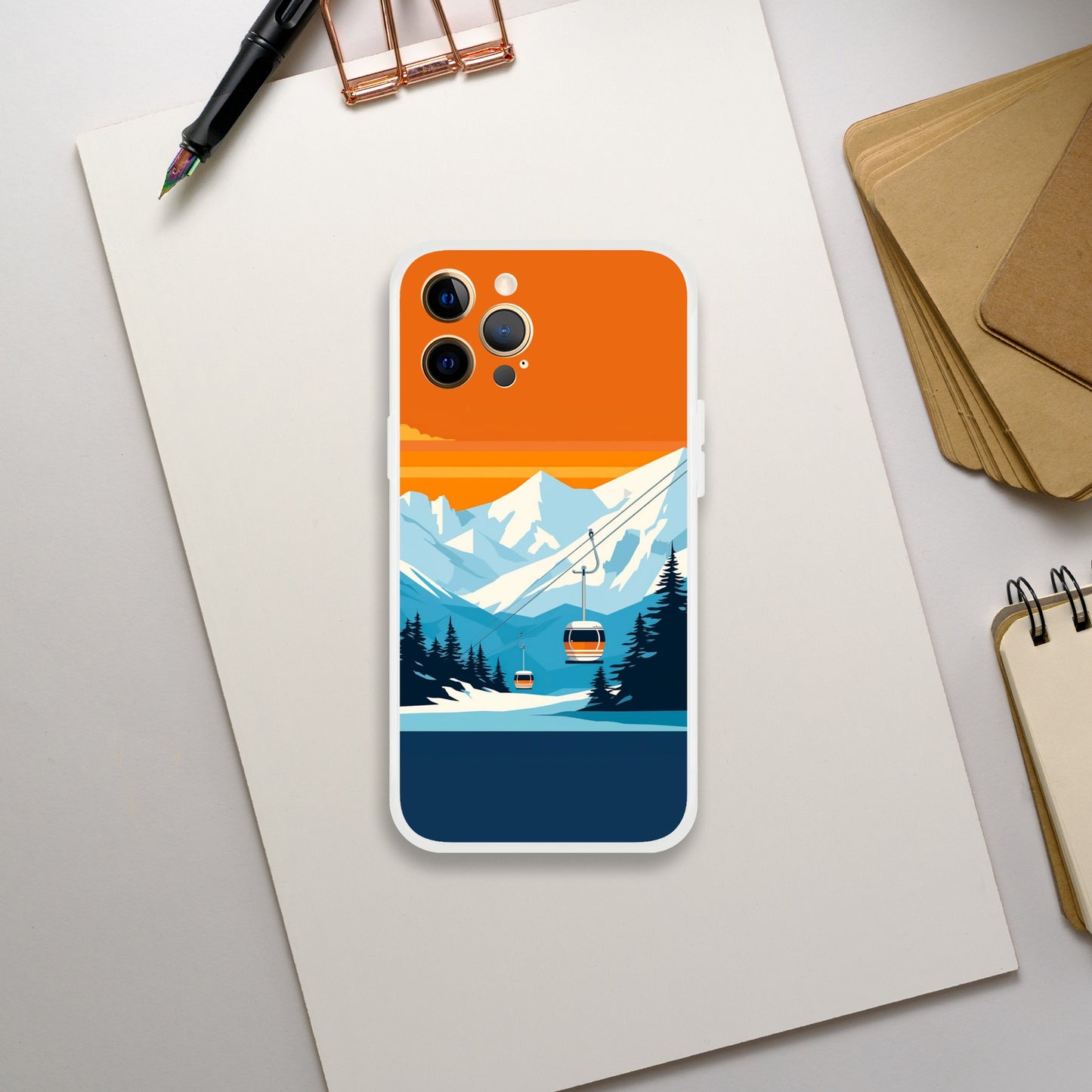 Colorado Ski Slopes | Flexi Phone Case - iPhone