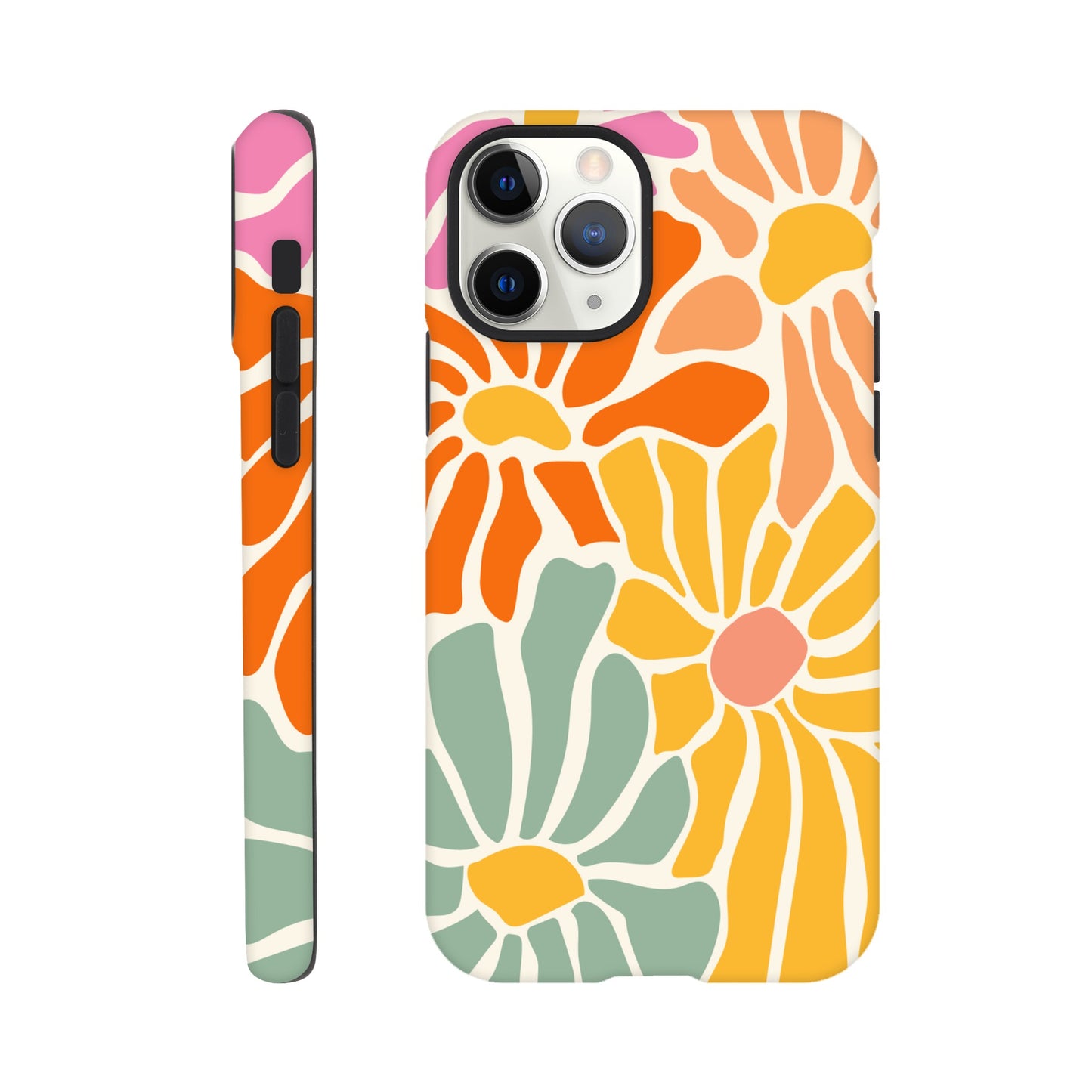 Retro Daisy | Tough Phone Case - iPhone