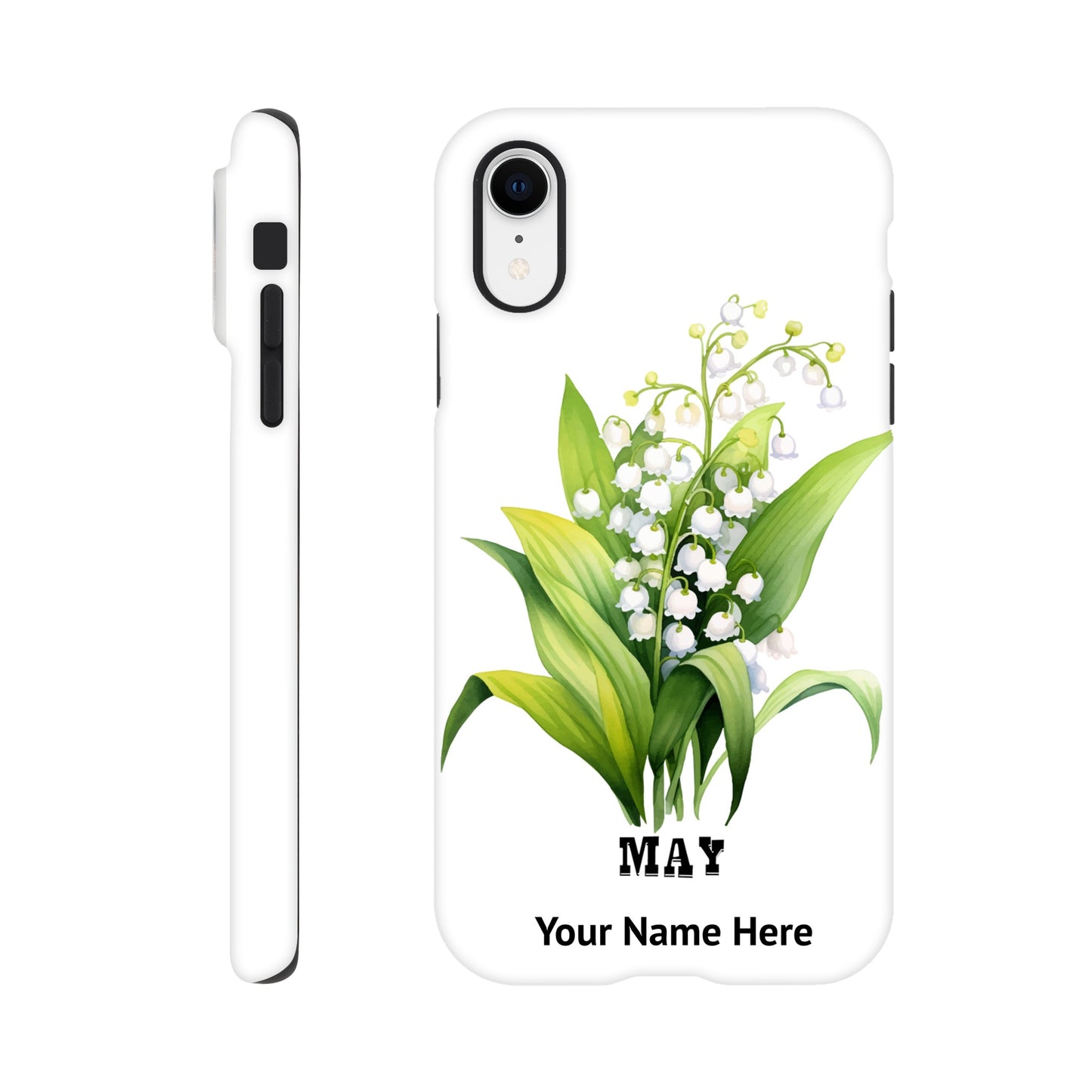 May, Birth Month Flower, Lilly Of Valley | Tough Phone Case  iPhone