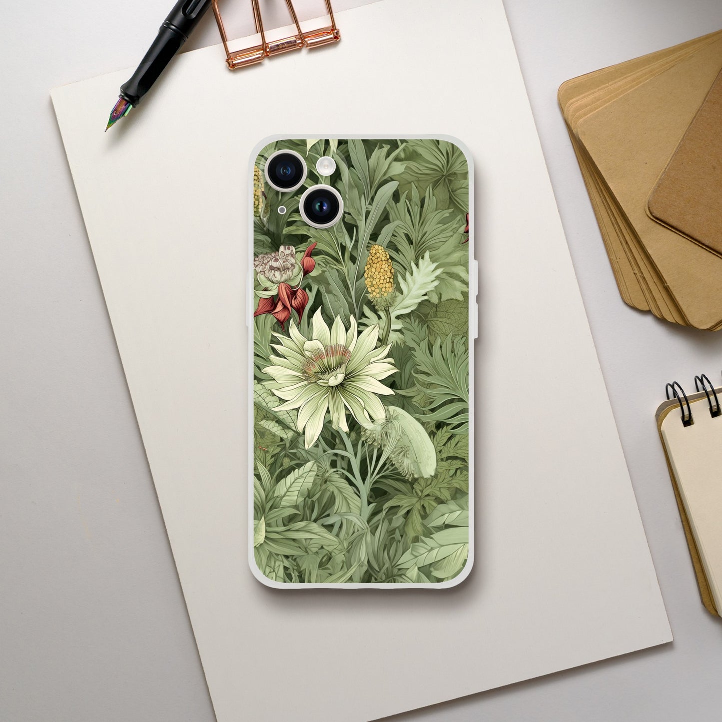 Jade | Floral | Phone Case iPhone