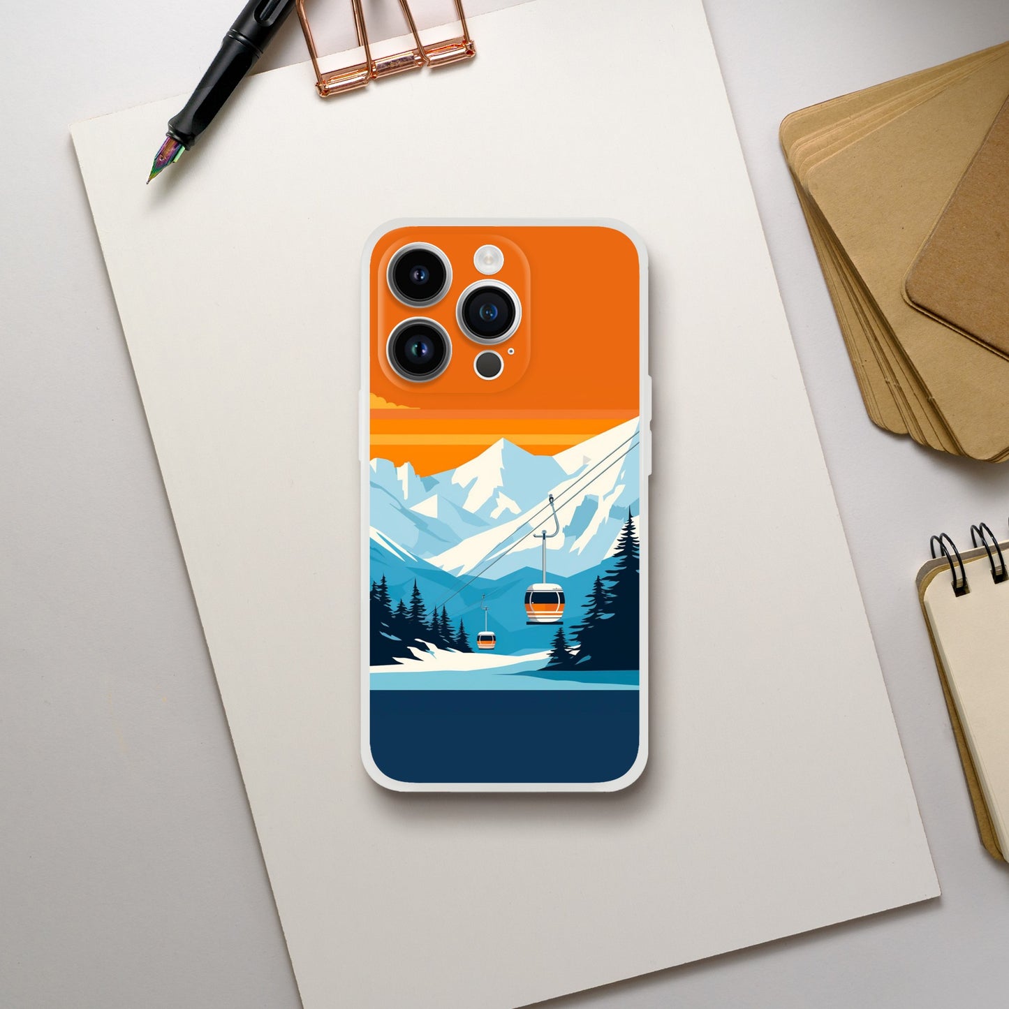 Colorado Ski Slopes | Flexi Phone Case - iPhone