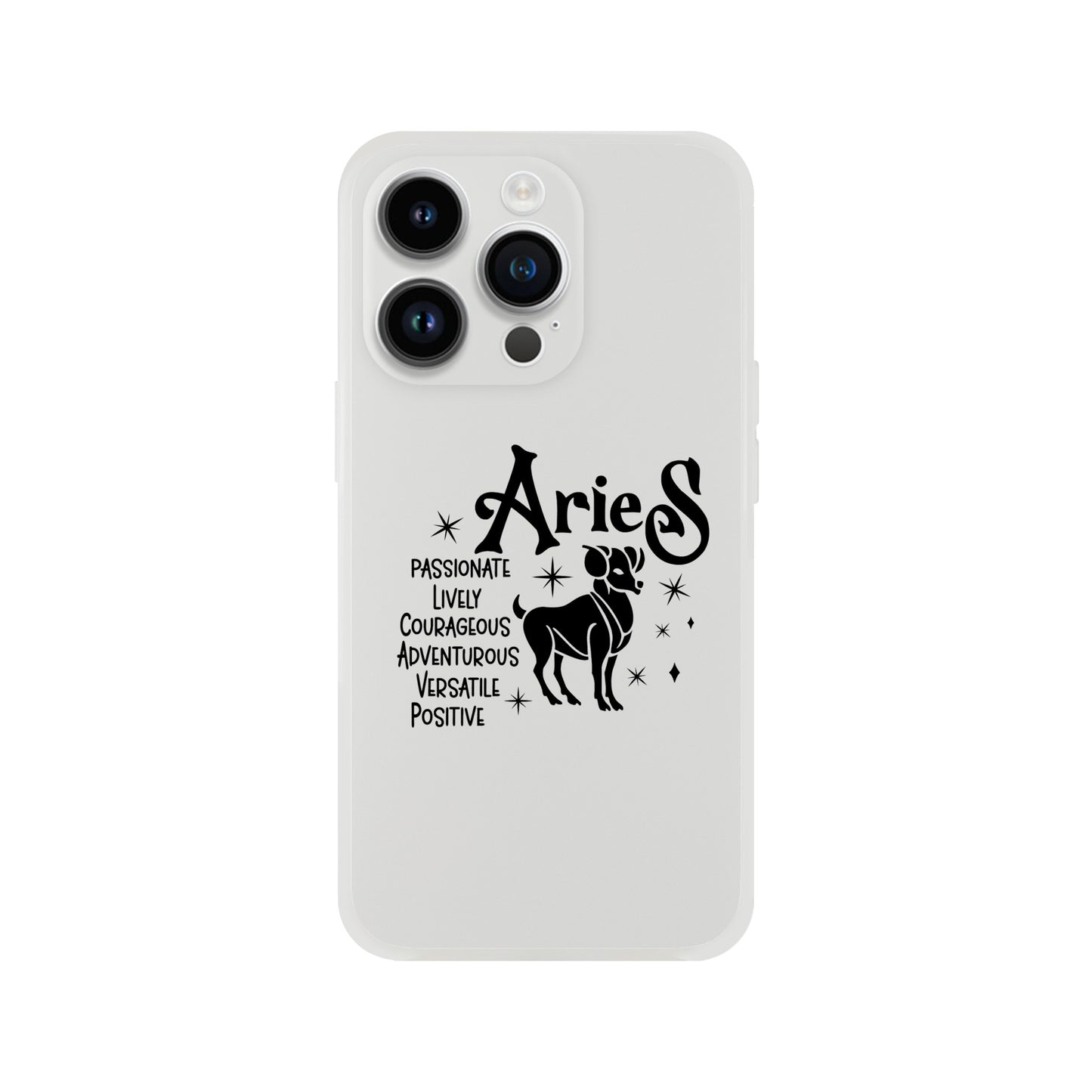 Aries | Zodiac Sign | Flexi Case iPhone