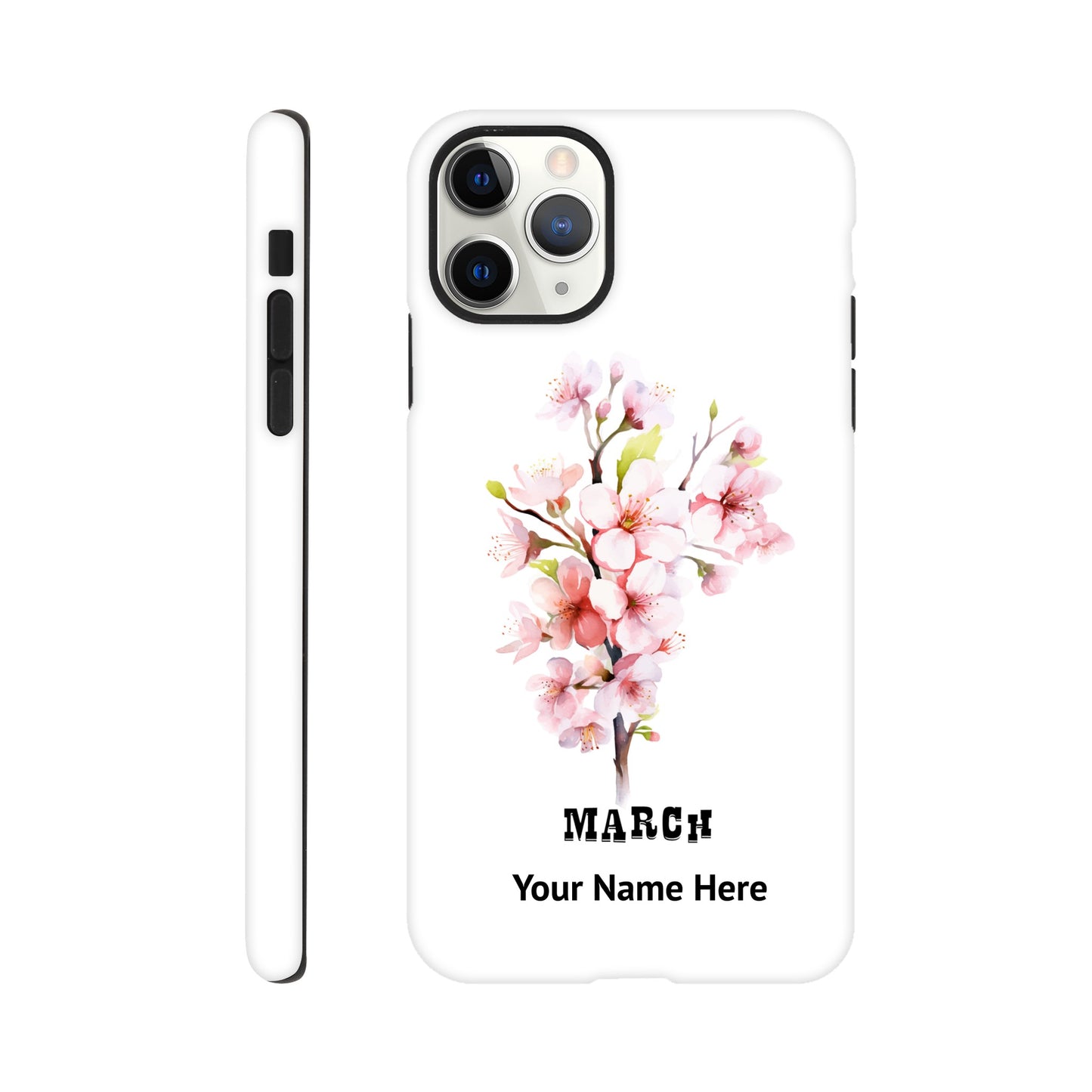 March, Birth Month Flower, Primrose | Tough Phone Case - iPhone