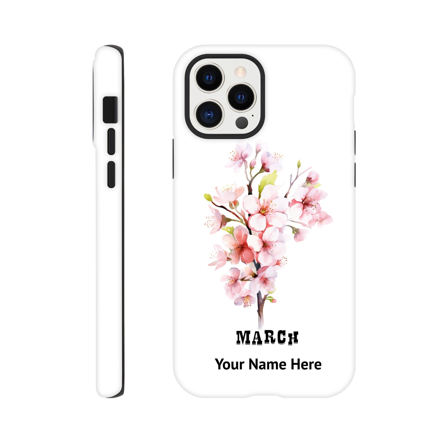 March, Birth Month Flower, Primrose | Tough Phone Case - iPhone