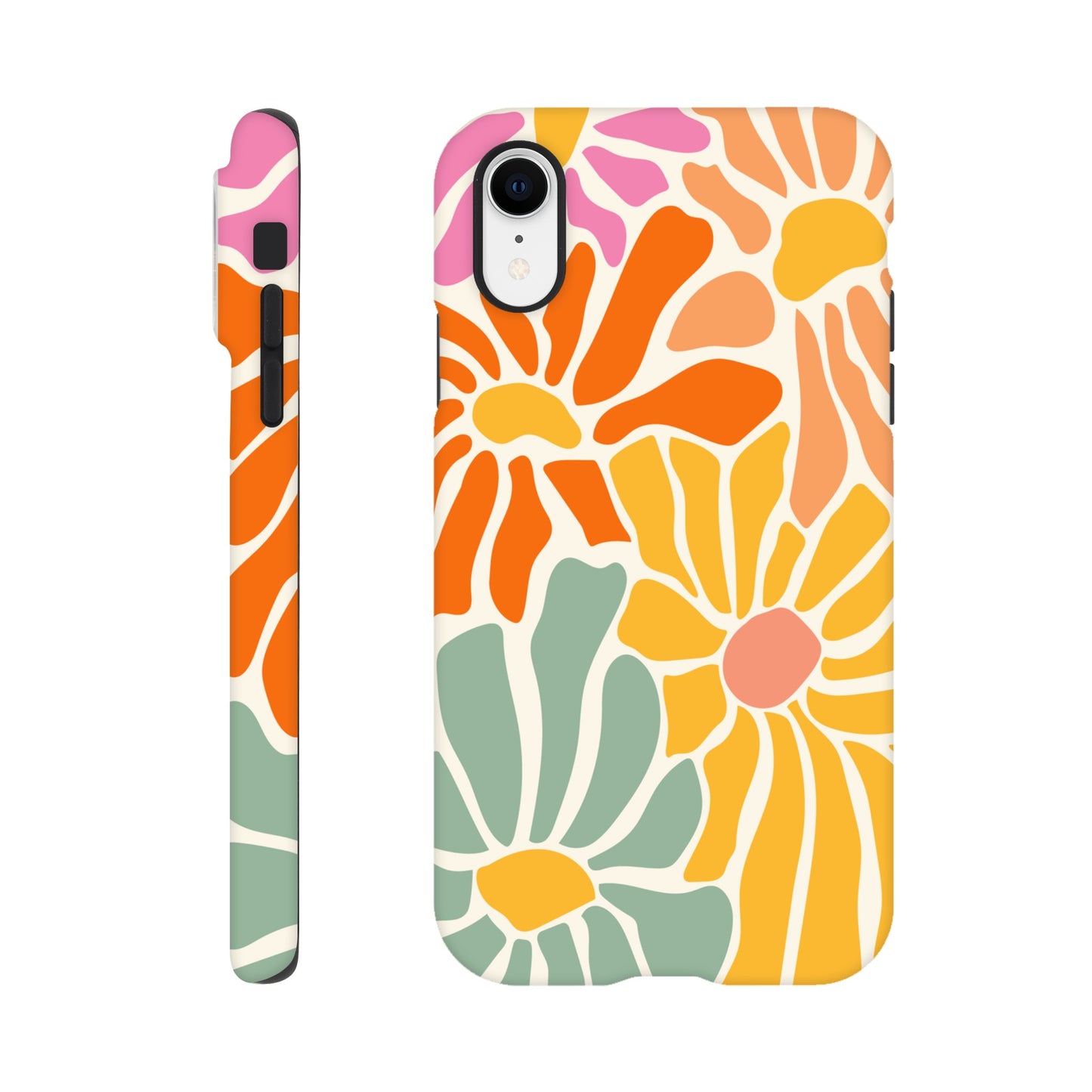 Retro Daisy | Tough Phone Case - iPhone