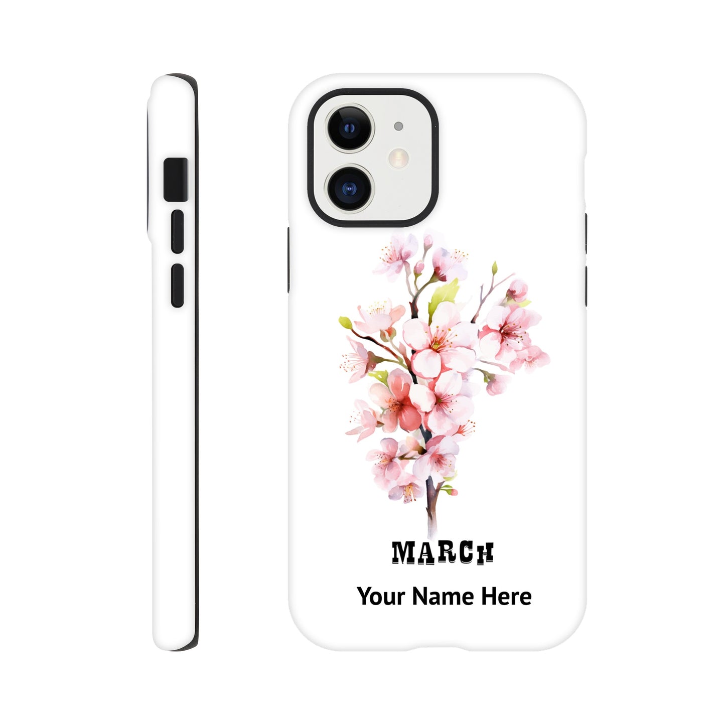 March, Birth Month Flower, Primrose | Tough Phone Case - iPhone