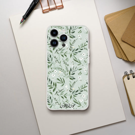 Mint and Ferns | Floral Phone Cover iPhone