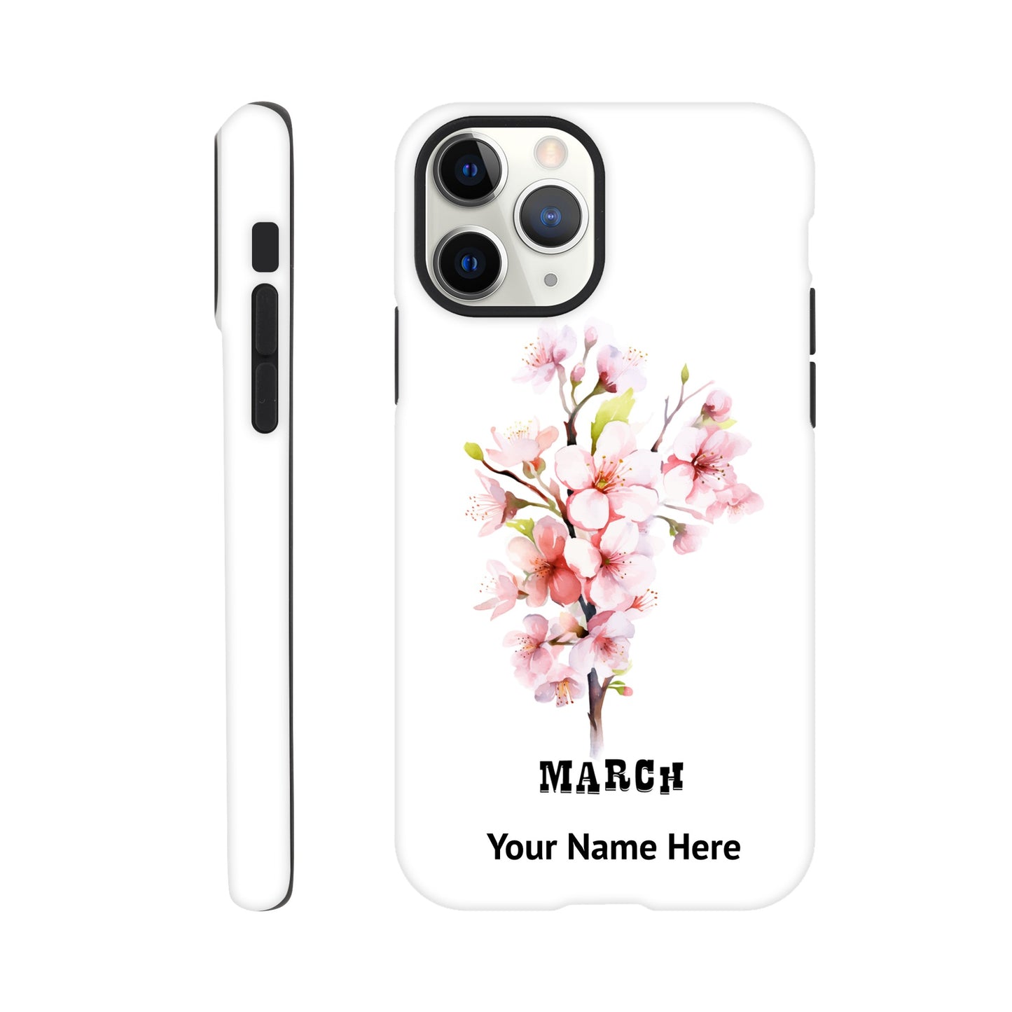 March, Birth Month Flower, Primrose | Tough Phone Case - iPhone