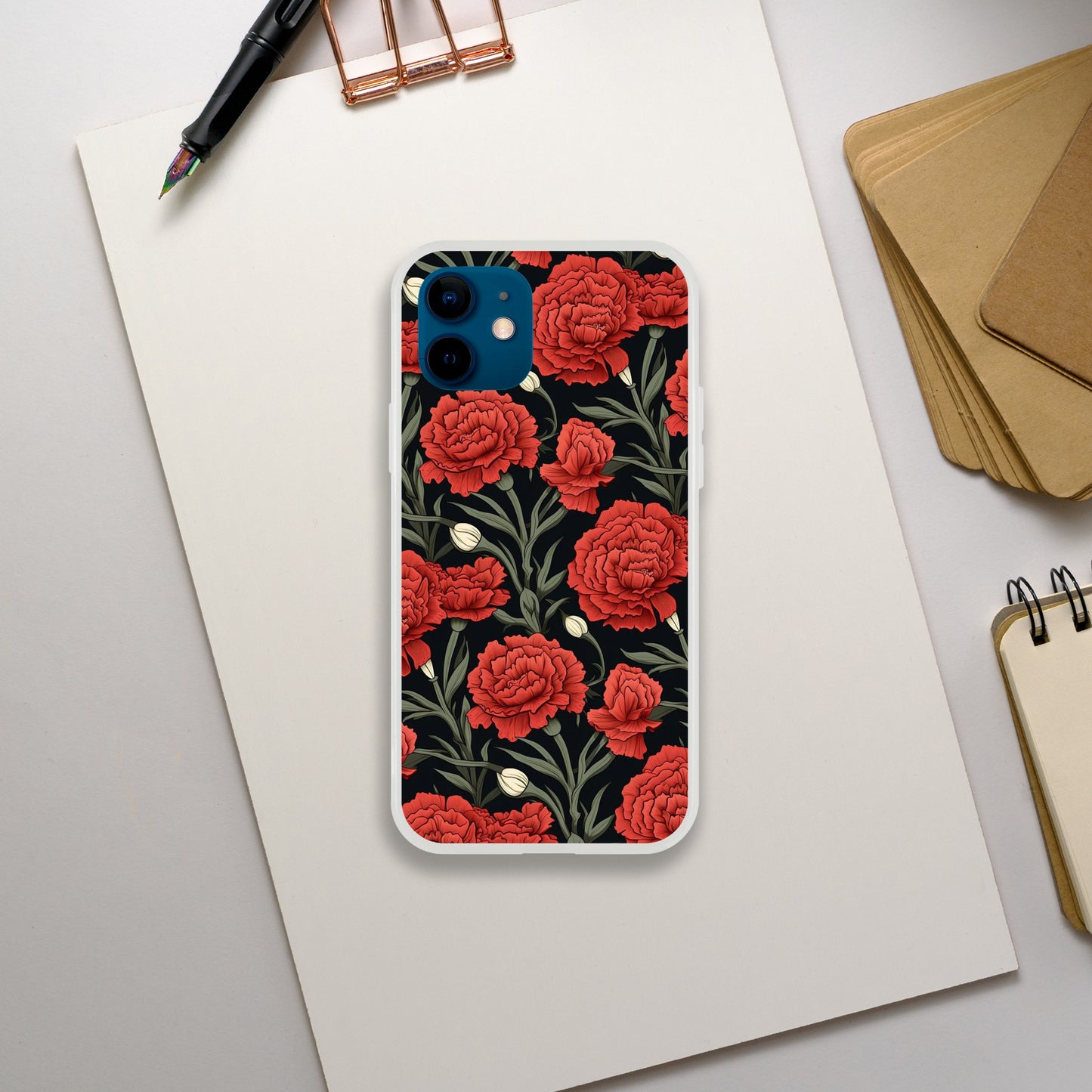 Charmed, Floral  Flexi Phone Case - iPhone