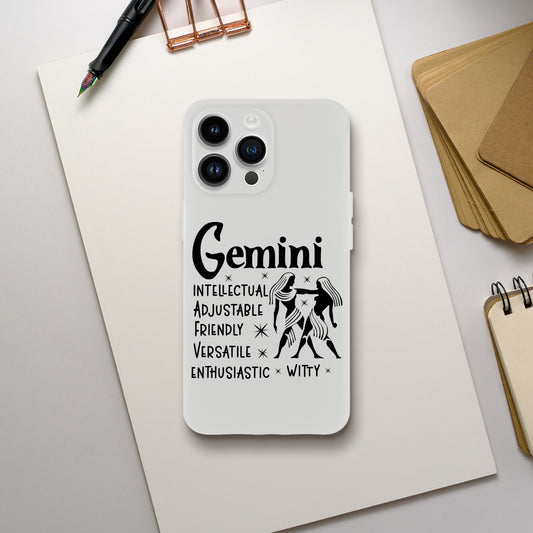 Gemini | Zodiac | Flexi Case iPhone