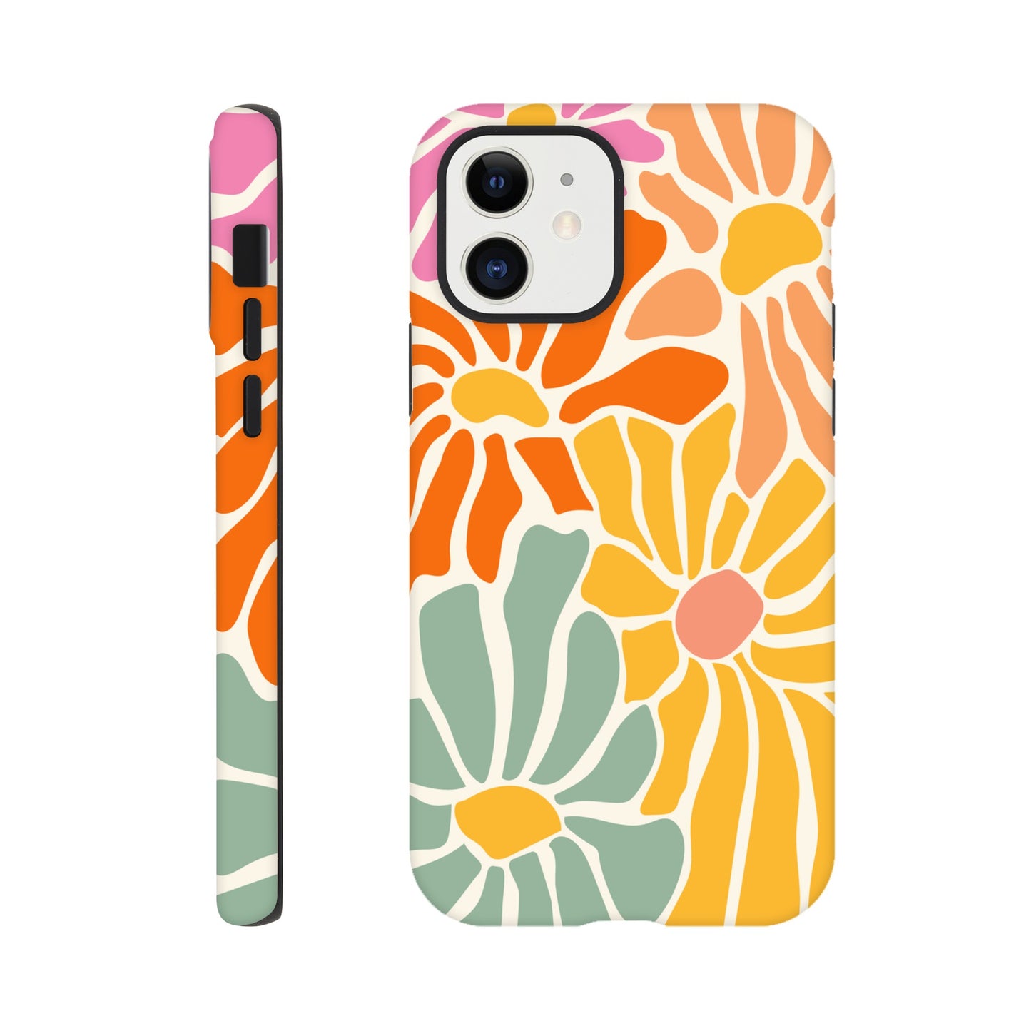 Retro Daisy | Tough Phone Case - iPhone