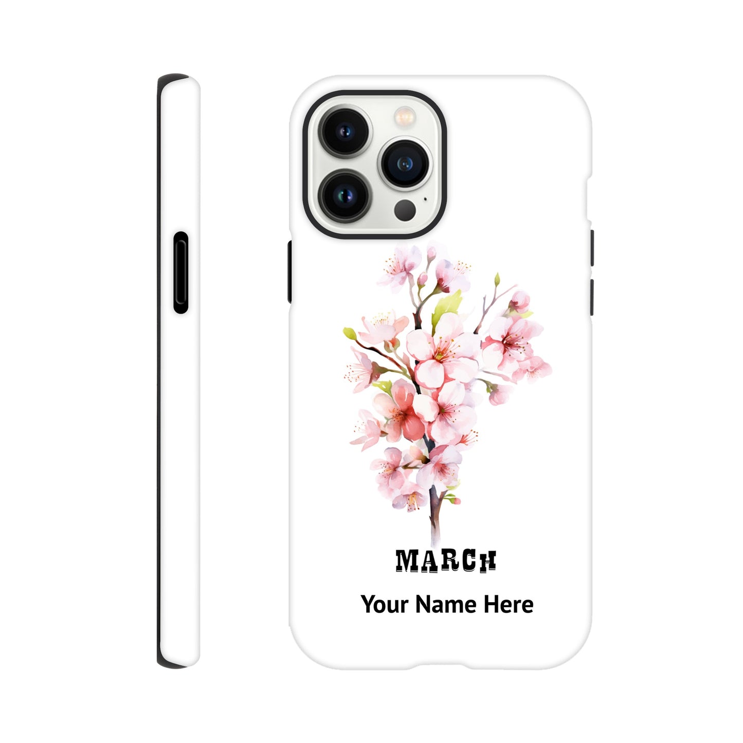 March, Birth Month Flower, Primrose | Tough Phone Case - iPhone