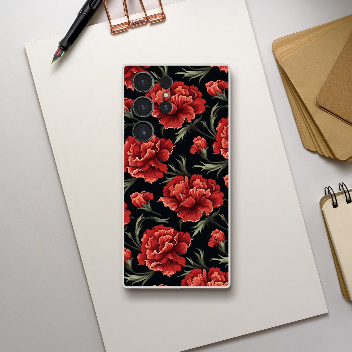 Chrysalis, Floral - Flexi Phone Case - Samsung Galaxy