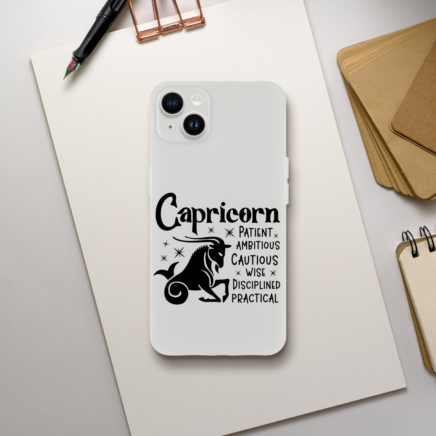 Capricorn | Zodiac | Flexi Case iPhone