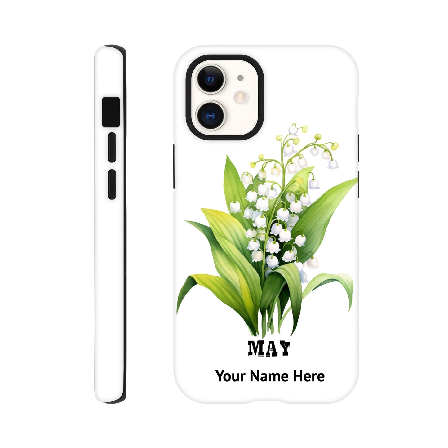 May, Birth Month Flower, Lilly Of Valley | Tough Phone Case  iPhone