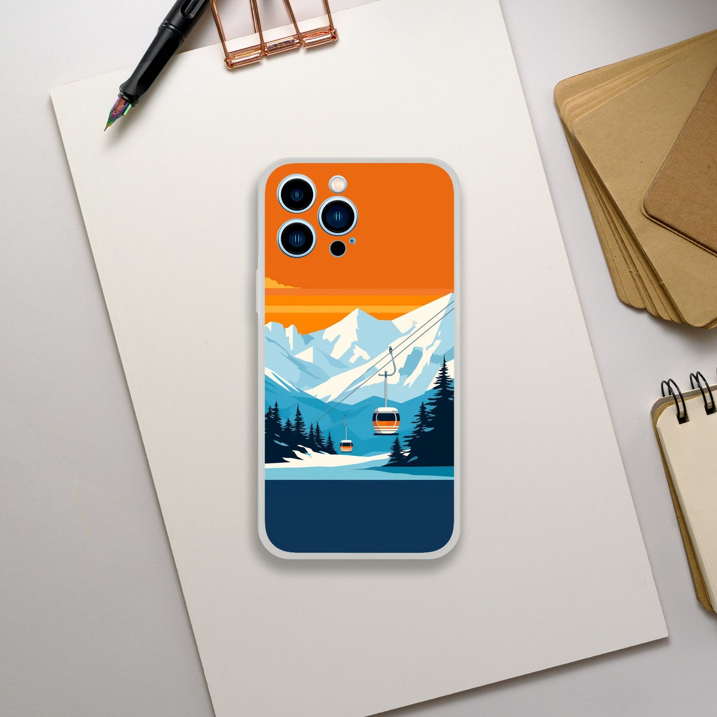 Colorado Ski Slopes | Flexi Phone Case - iPhone