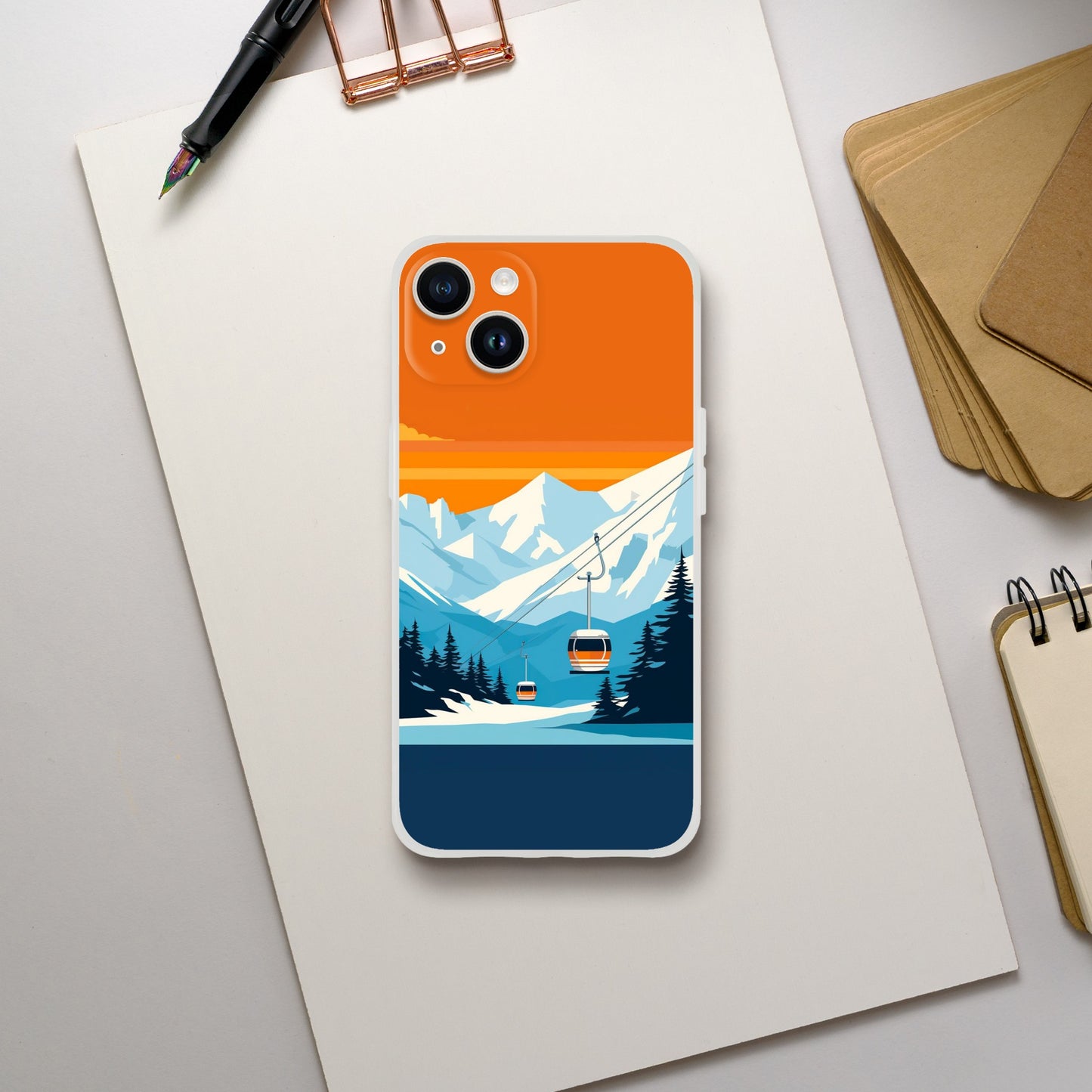 Colorado Ski Slopes | Flexi Phone Case - iPhone