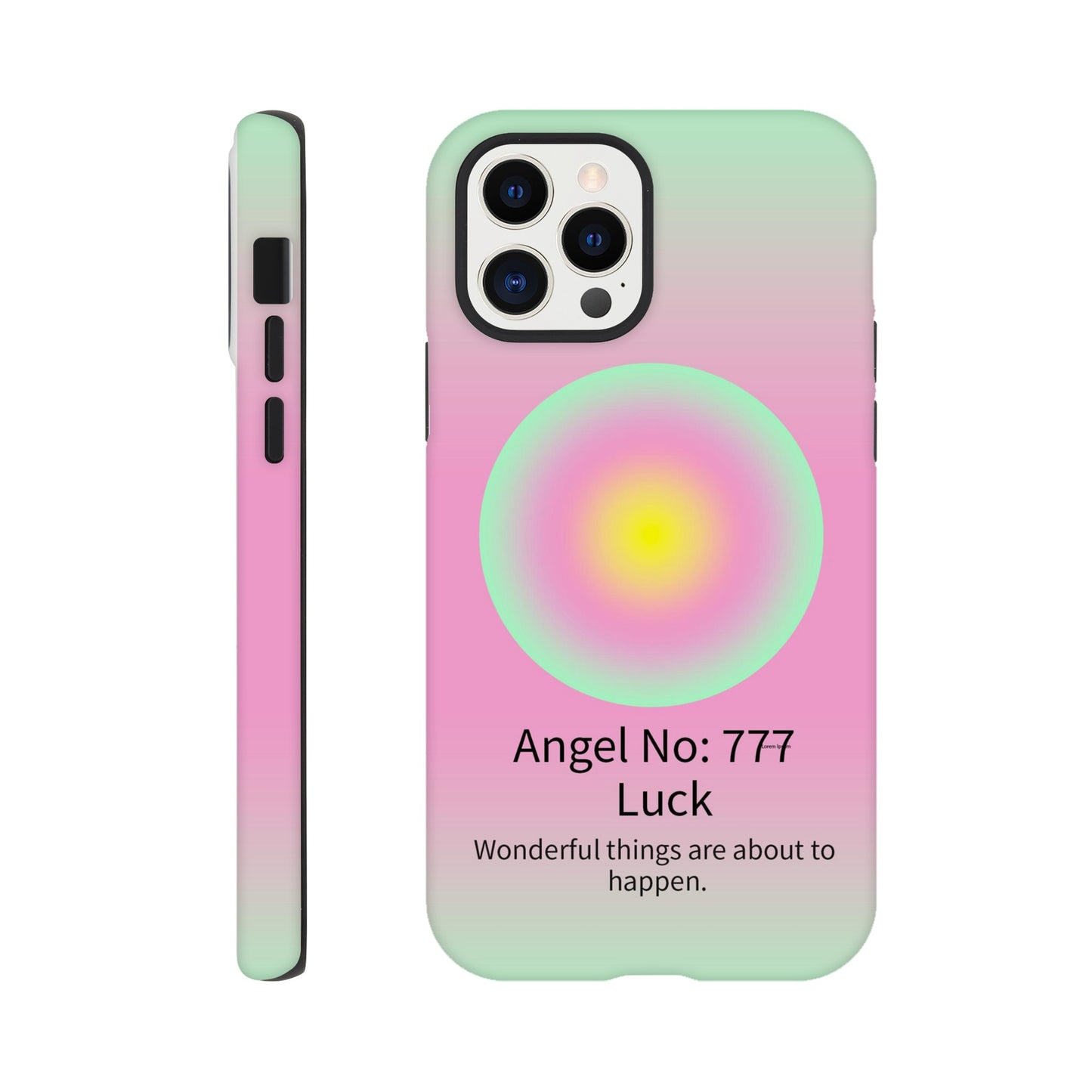 Angel Number 777 | Tough Phone Case - iPhone