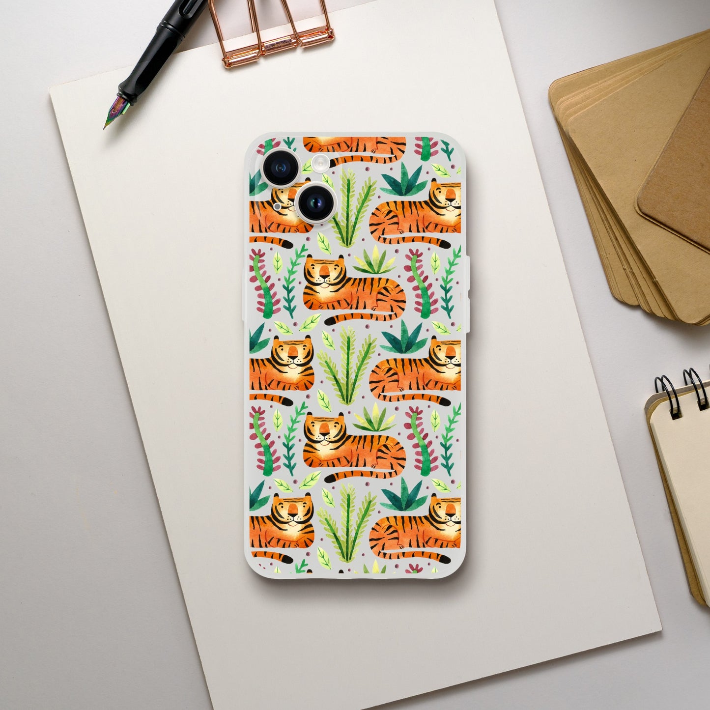 Tiger Tiger | Resting Tiger Face | Flexi Case iPhone