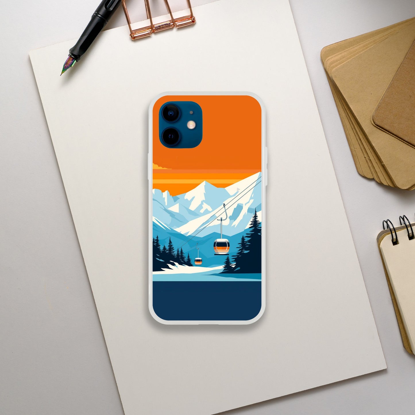 Colorado Ski Slopes | Flexi Phone Case - iPhone