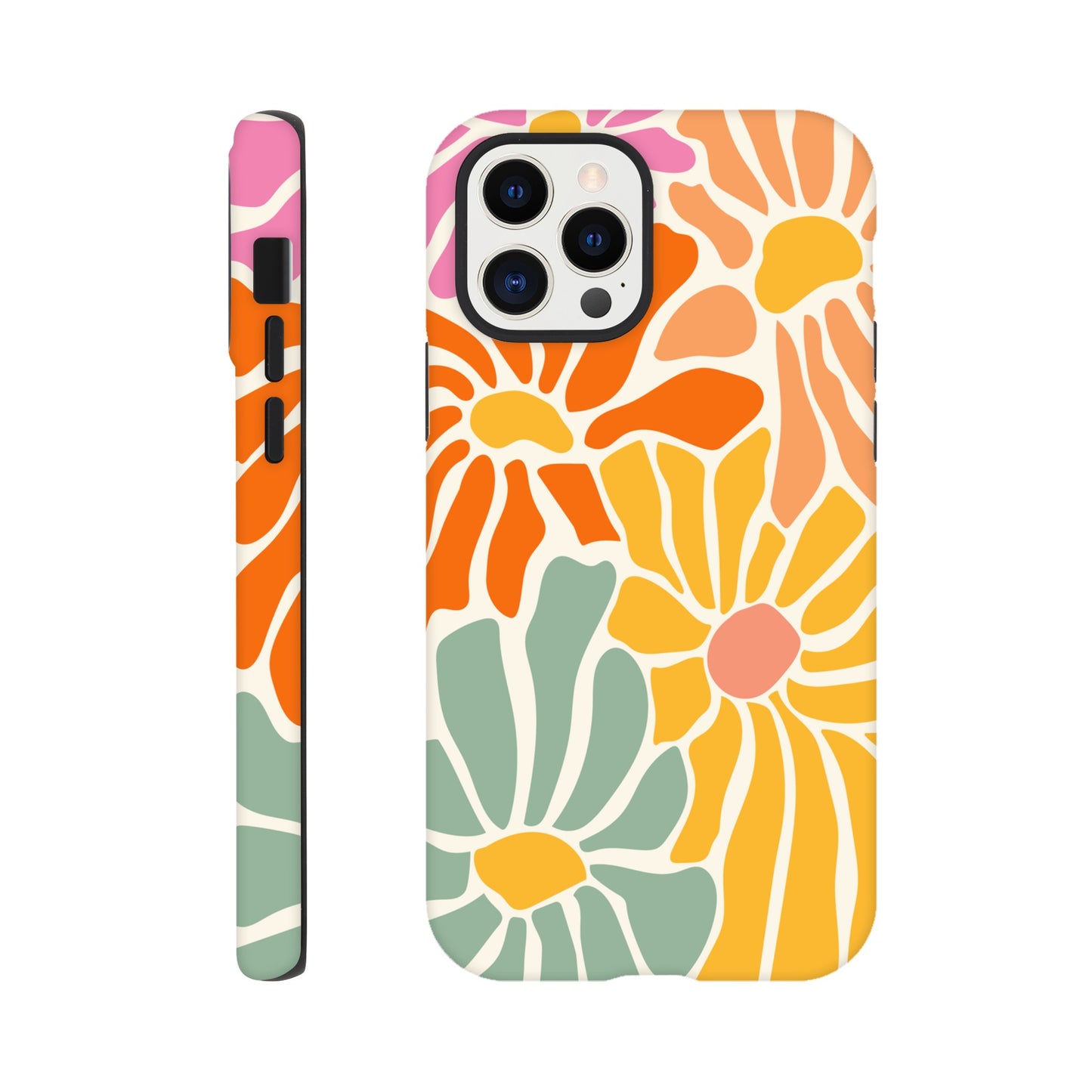 Retro Daisy | Tough Phone Case - iPhone