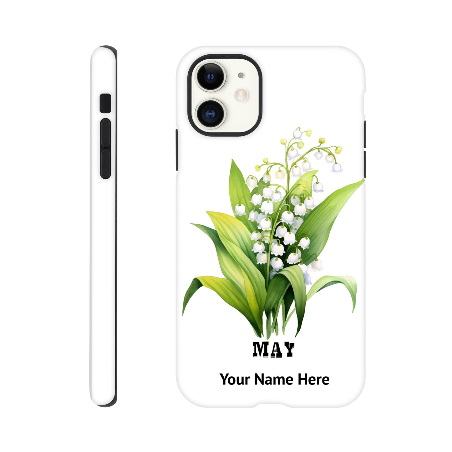 May, Birth Month Flower, Lilly Of Valley | Tough Phone Case  iPhone