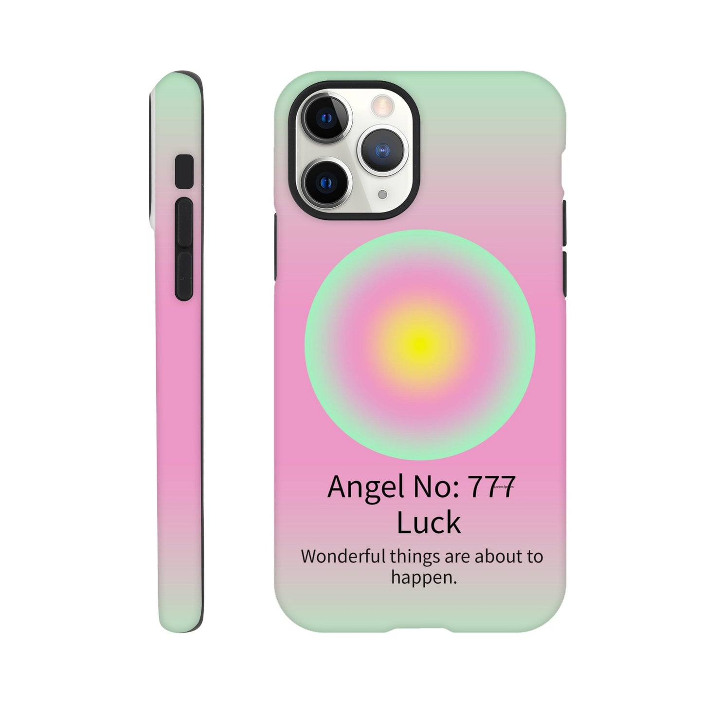 Angel Number 777 | Tough Phone Case - iPhone