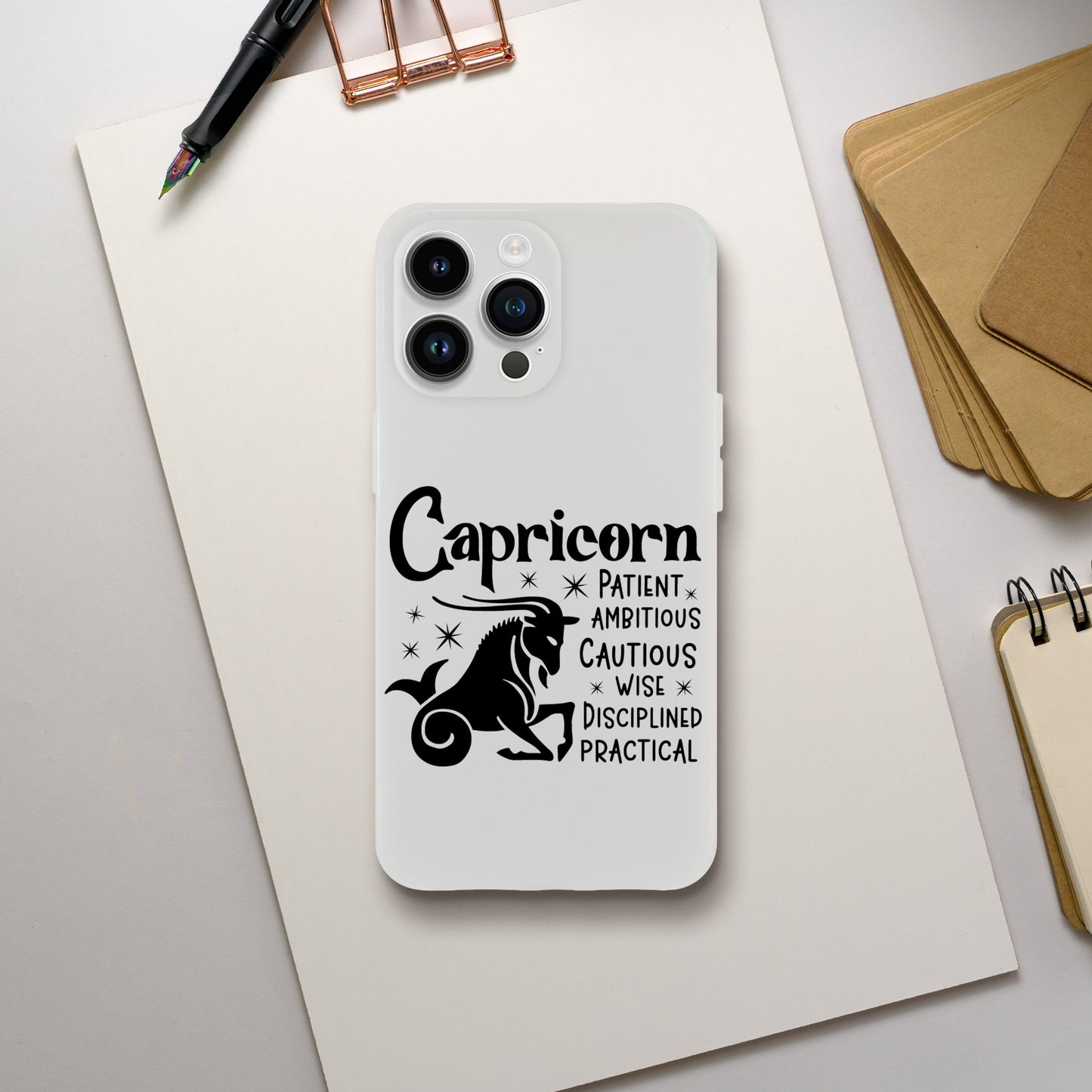 Capricorn | Zodiac | Flexi Case iPhone