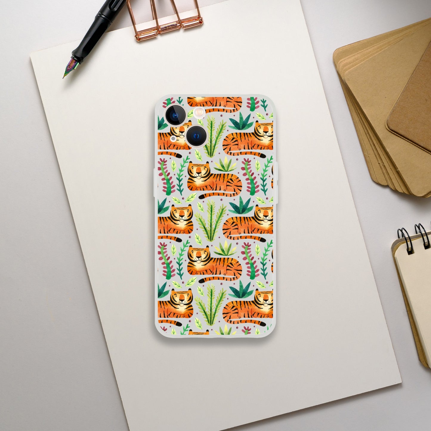 Tiger Tiger | Resting Tiger Face | Flexi Case iPhone