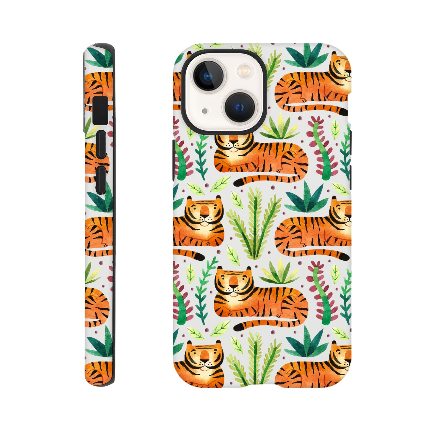 Tiger Tiger | Resting Tiger Face | Tough Phone Case - iPhone