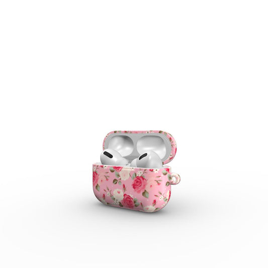 Pink Roses Tough Apple AirPods Case